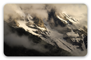 Grand Teton - klistermærke til kort