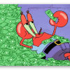 Krabs - klistermærke til kort
