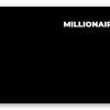 Millionær - klistermærke til kort