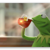 None of my Business - klistermærke til kort