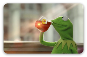 None of my Business - klistermærke til kort