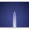 Chemtrails - klistermærke til kort