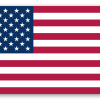 USA - klistermærke til kort
