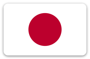 Japan - klistermærke til kort