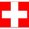 Schweiz - klistermærke til kort