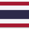 Thailand - klistermærke til kort