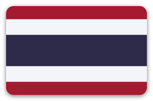 Thailand - klistermærke til kort