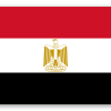 Egypten - klistermærke til kort
