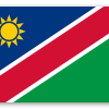 Namibia - klistermærke til kort