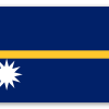 Nauru - klistermærke til kort