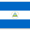 Nicaragua - klistermærke til kort
