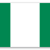 Nigeria - klistermærke til kort