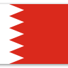 Bahrain - klistermærke til kort