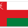 Oman - klistermærke til kort