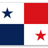 Panama - klistermærke til kort
