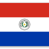 Paraguay - klistermærke til kort