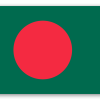 Bangladesh - klistermærke til kort