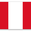 Peru - klistermærke til kort