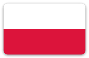 Polen - klistermærke til kort