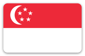 Singapore - klistermærke til kort