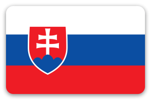 Slovakiet - klistermærke til kort