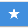 Somalia - klistermærke til kort