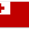 Tonga - klistermærke til kort