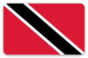 Trinidad og Tobago - klistermærke til kort