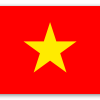 Vietnam - klistermærke til kort