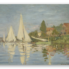 Kapsejlads ved Argenteuil - klistermærke til kort