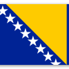 Bosnien-Hercegovina - klistermærke til kort