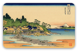 Enoshima - klistermærke til kort