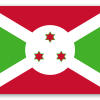 Burundi - klistermærke til kort
