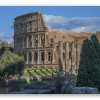 Colosseum - klistermærke til kort