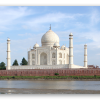 Taj Mahal - klistermærke til kort