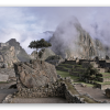 Machu Picchu - klistermærke til kort