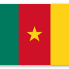 Cameroun - klistermærke til kort