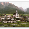 Toblach på fotokrom - klistermærke til kort