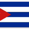 Cuba - klistermærke til kort