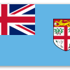 Fiji - klistermærke til kort
