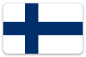 Finland - klistermærke til kort
