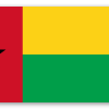 Guinea-Bissau - klistermærke til kort