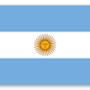 Argentina - klistermærke til kort