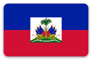 Haiti - klistermærke til kort