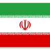Iran - klistermærke til kort