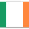 Irland - klistermærke til kort