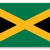 Jamaica - klistermærke til kort