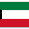 Kuwait - klistermærke til kort