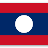 Laos - klistermærke til kort