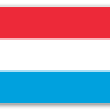 Luxembourg - klistermærke til kort